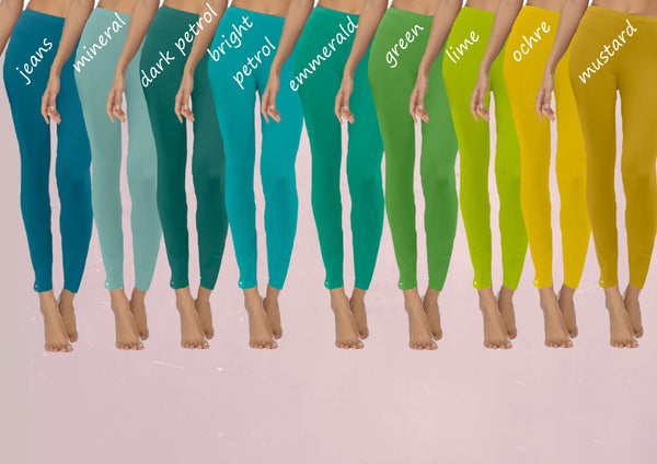 legging van biologische katoenen tricot/ organic cotton legging