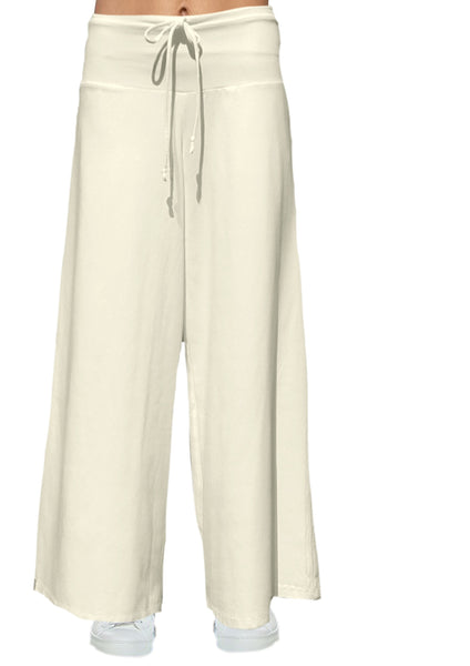 Basic palazzo broek van organische katoen (B) / organic cotton yoga pants