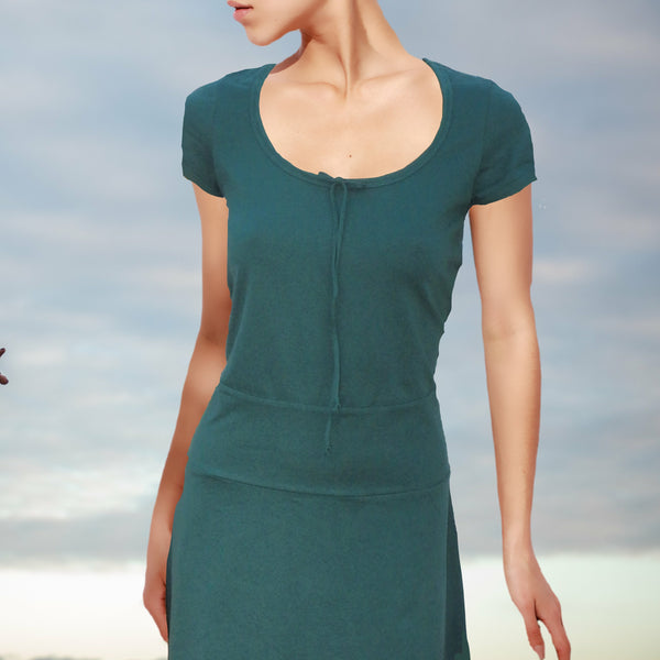bio katoenen T shirt jurk  / bio cotton T shirt dress