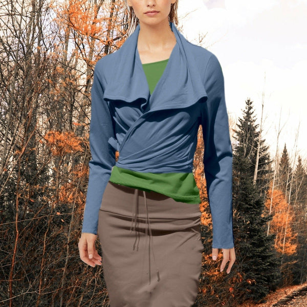 Basic organic tricot koker rokje (B)/ jersey pencil skirt