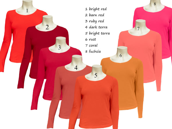 Basic shirt organische katoen / Basic organic cotton T shirt