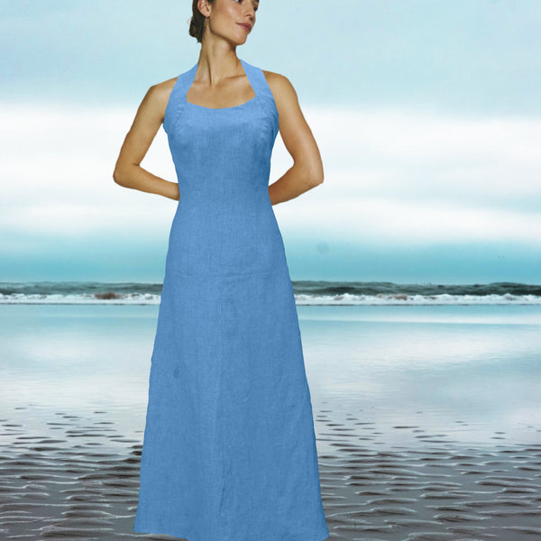 linnen maxi zomerjurk / linen summer dress