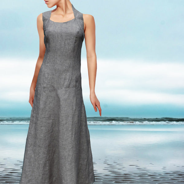 linnen maxi zomerjurk / linen summer dress