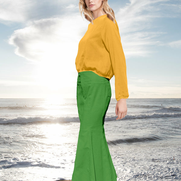 Tencel sweater blouse