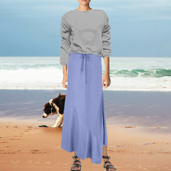Tencel sweater blouse
