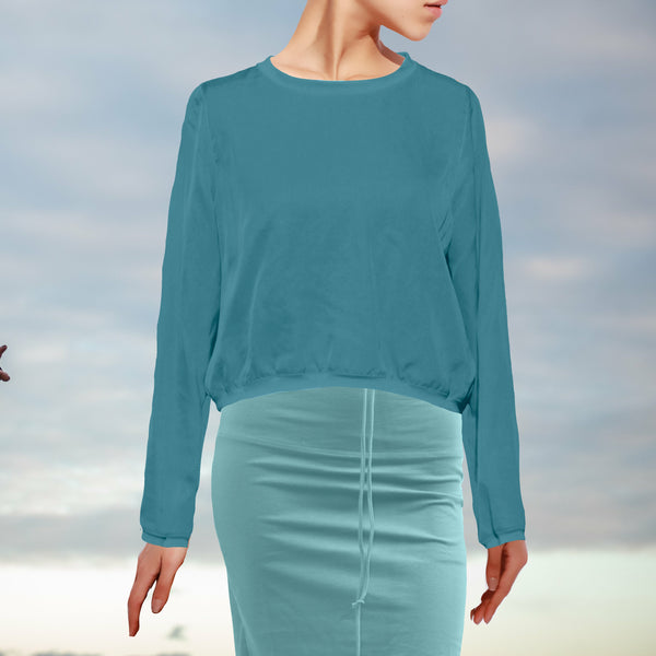 Tencel sweater blouse