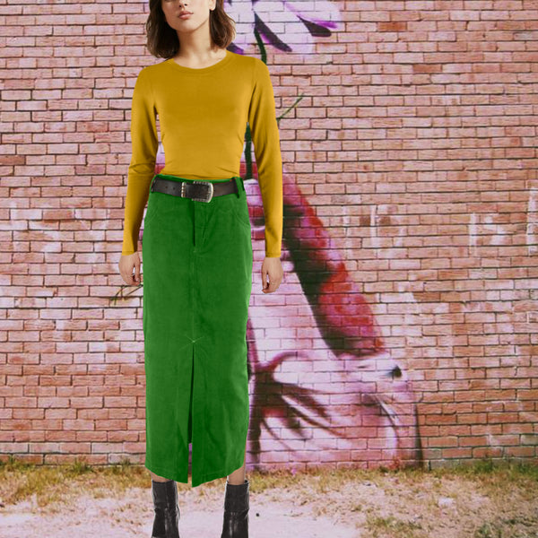 Tencel shirt ronde hals/ Tencel shirt with crow neck