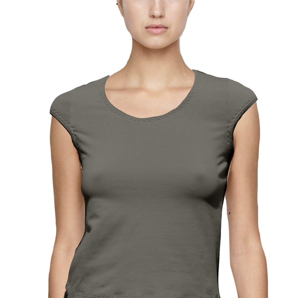shirt organische katoen met kapmoutje/ organic cotton T shirt