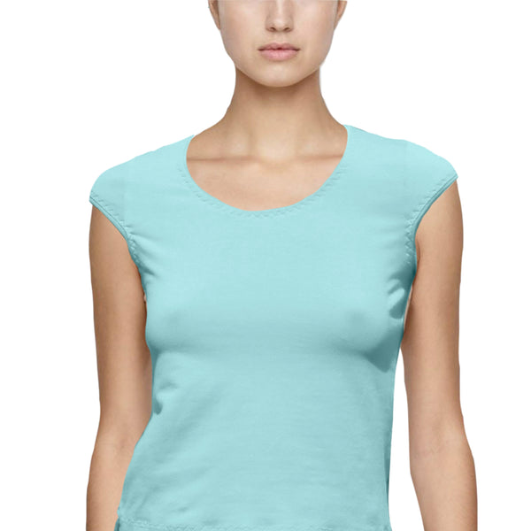 shirt organische katoen met kapmoutje/ organic cotton T shirt