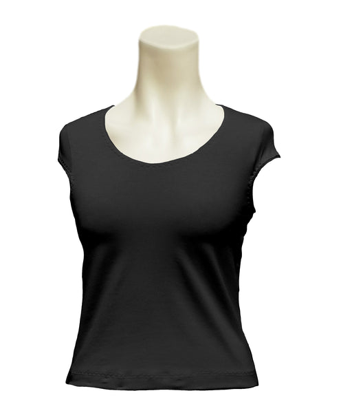 shirt organische katoen met kapmoutje/ organic cotton T shirt