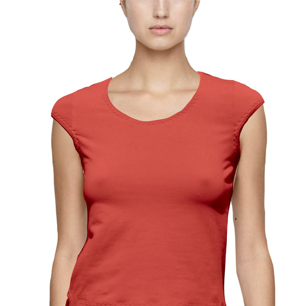 shirt organische katoen met kapmoutje/ organic cotton T shirt