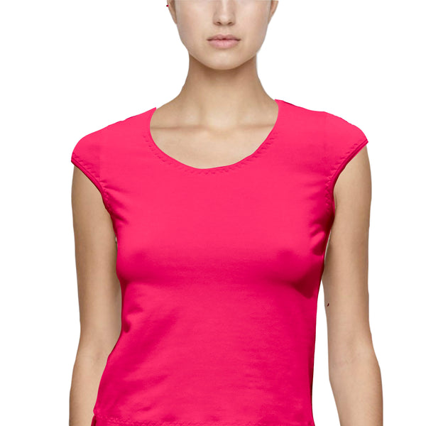 shirt organische katoen met kapmoutje/ organic cotton T shirt