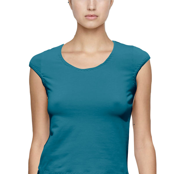 shirt organische katoen met kapmoutje/ organic cotton T shirt