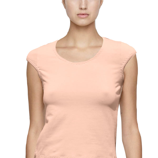 shirt organische katoen met kapmoutje/ organic cotton T shirt