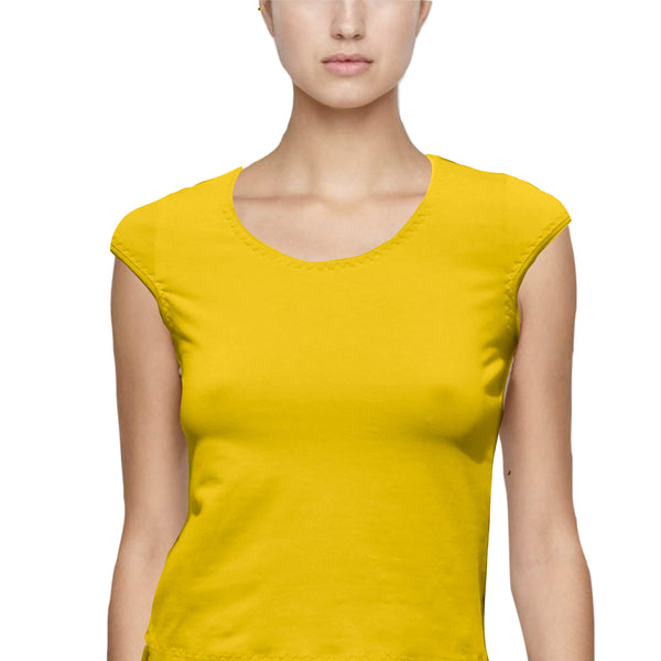 shirt organische katoen met kapmoutje/ organic cotton T shirt