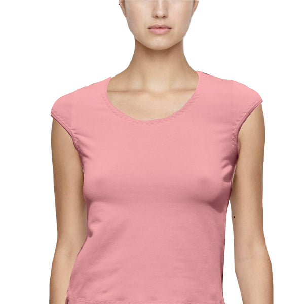 shirt organische katoen met kapmoutje/ organic cotton T shirt