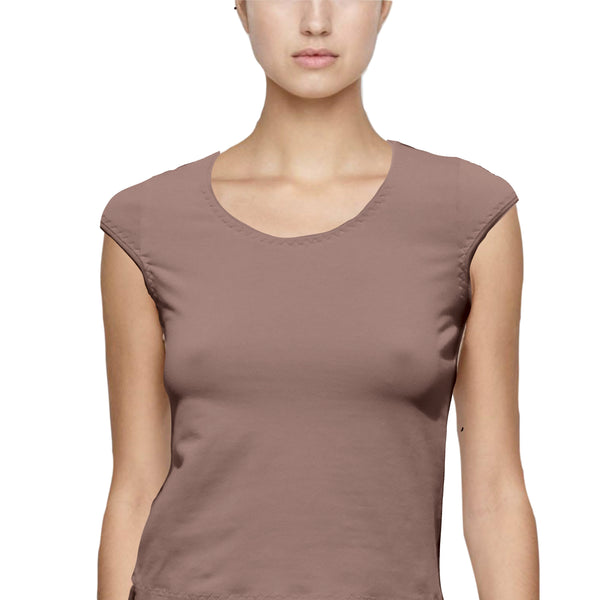 shirt organische katoen met kapmoutje/ organic cotton T shirt