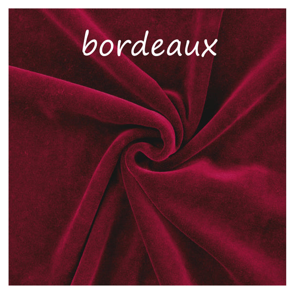 velours jurkje met drape hals / velvet dress with drape neck