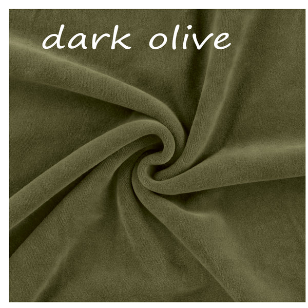 velours jurkje met drape hals / velvet dress with drape neck