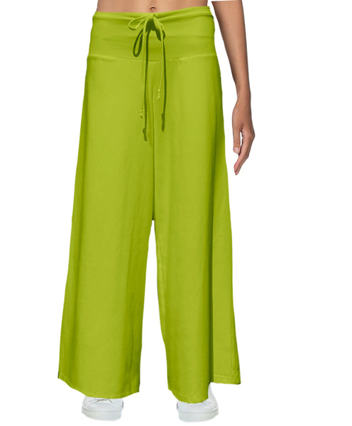Basic palazzo broek van organische katoen/ organic cotton yoga pants
