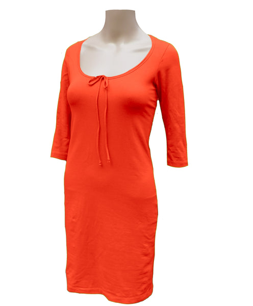 T shirt tube jurkje organische katoen / organic cotton basic t shirt pencil dress