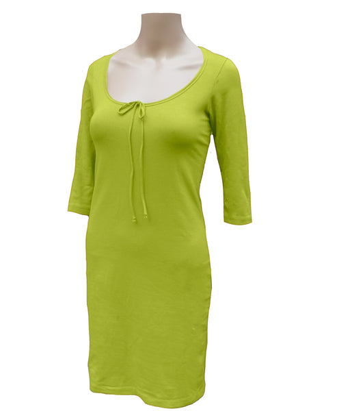 T shirt tube jurkje organische katoen / organic cotton basic t shirt pencil dress