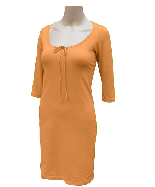 T shirt tube jurkje organische katoen / organic cotton basic t shirt pencil dress