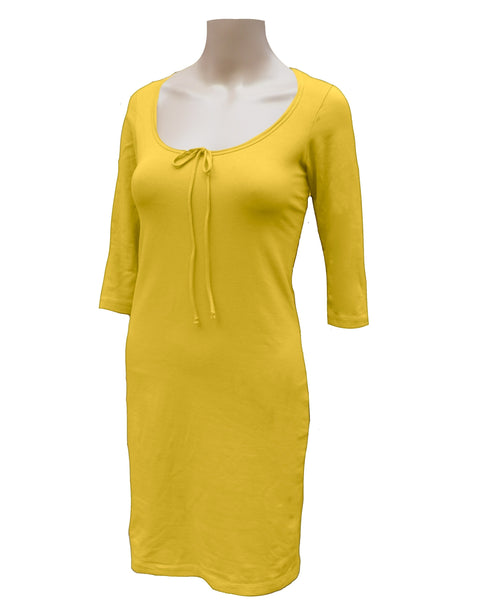 T shirt tube jurkje organische katoen / organic cotton basic t shirt pencil dress