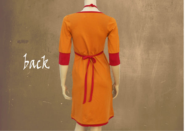 sportief tricot jurkje / sportive jersey dress