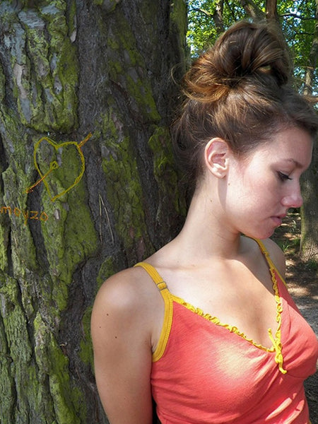 slipp dress van biologische katoen / slipp dress of organic cotton