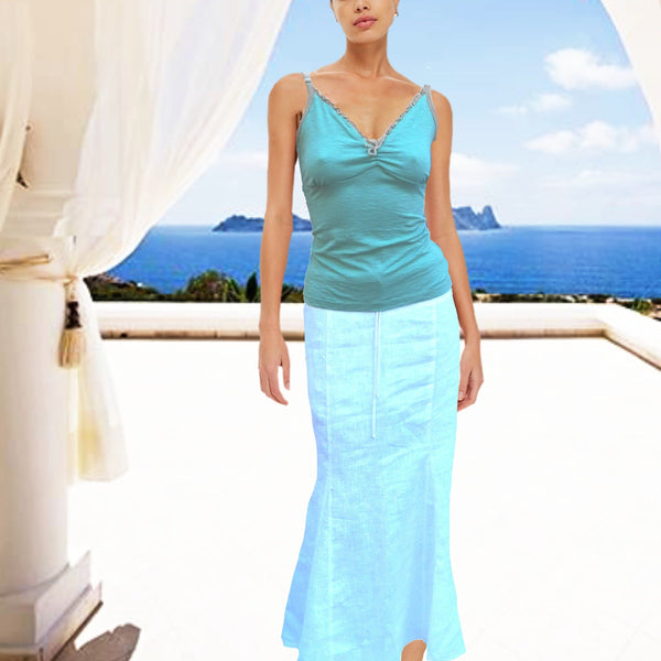 romantisch katoenen hemdje / romantic cotton singlet