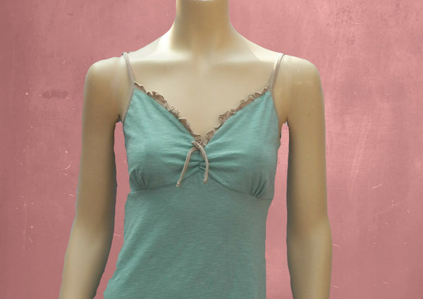 romantisch katoenen hemdje / romantic cotton singlet