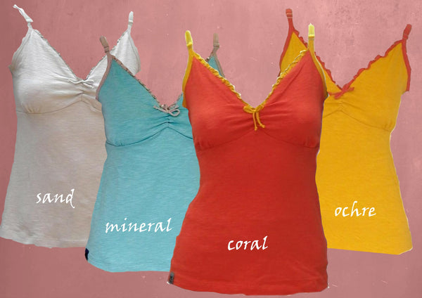romantisch katoenen hemdje / romantic cotton singlet