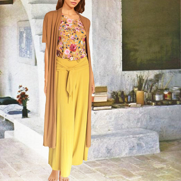 Tencel palazzo broek / tencel  palazzo pants