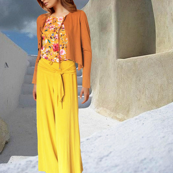 Tencel palazzo broek / tencel  palazzo pants