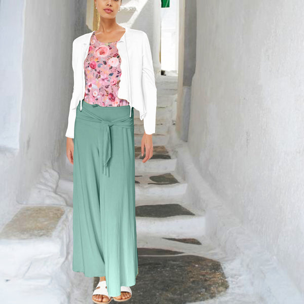 Tencel palazzo broek / tencel  palazzo pants