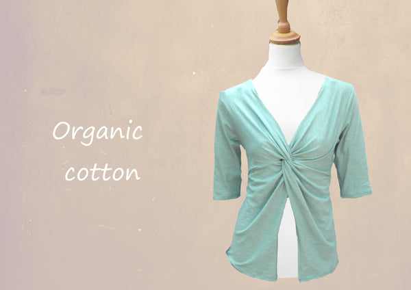 geknoopt over shirt / knotted shirt-over