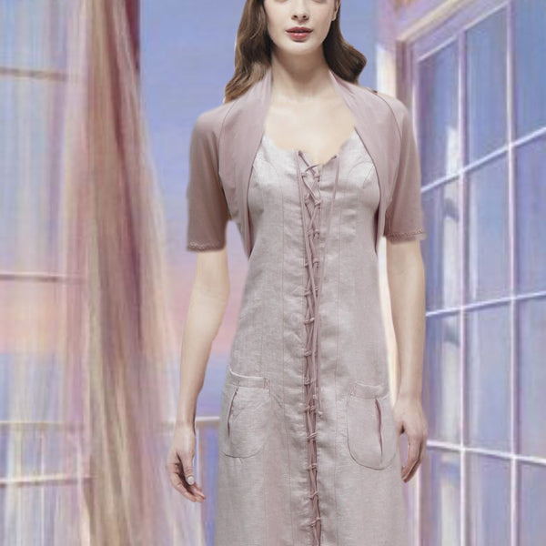 Zomer bolero van biologische katoen / bolero organic cotton