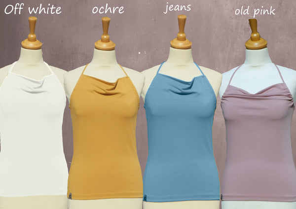 top met spaghetti bandjes