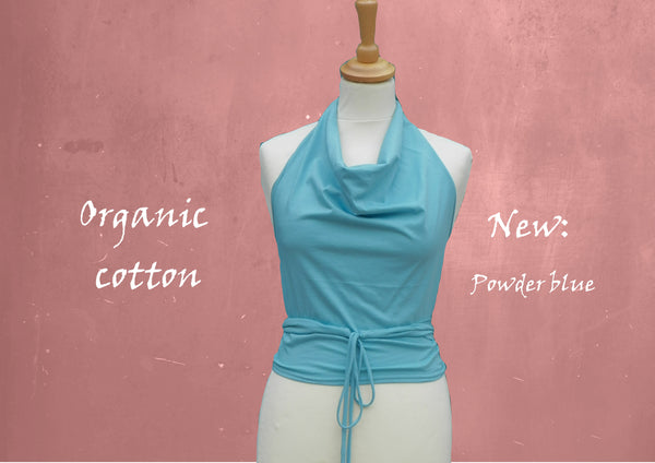 halter top van bio katoen