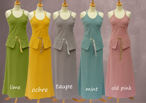 linen maxi dress
