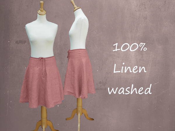 linen skirt