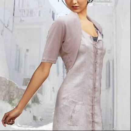 Zomer bolero van biologische katoen / bolero organic cotton