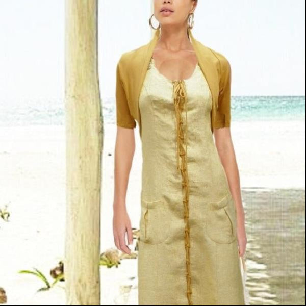 Zomer bolero van biologische katoen / bolero organic cotton