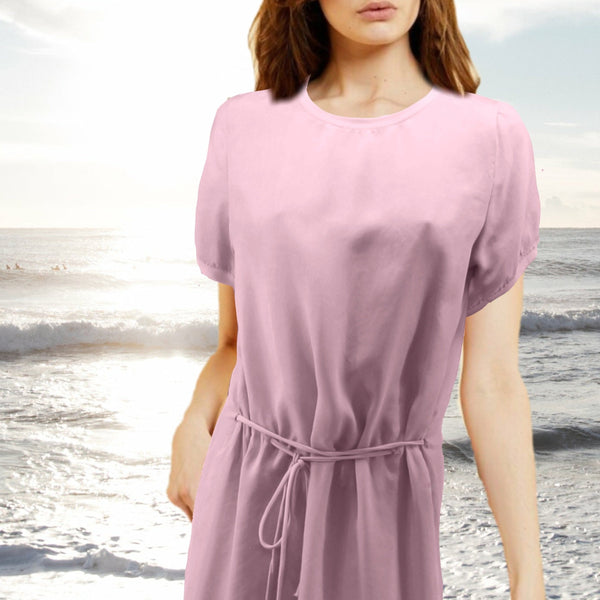 Cupro tuniek-jurkje / Cupro tunic-dress