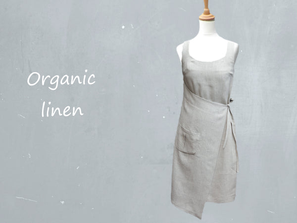 linnen kitchen dress  / Linen Kitchen dress