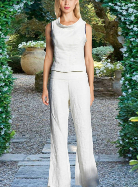 linen summer blouse
