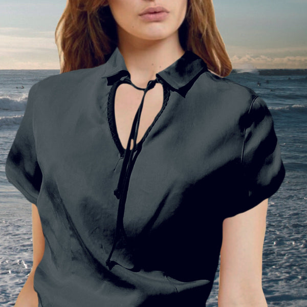 Cupro blouse