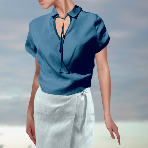 Cupro blouse