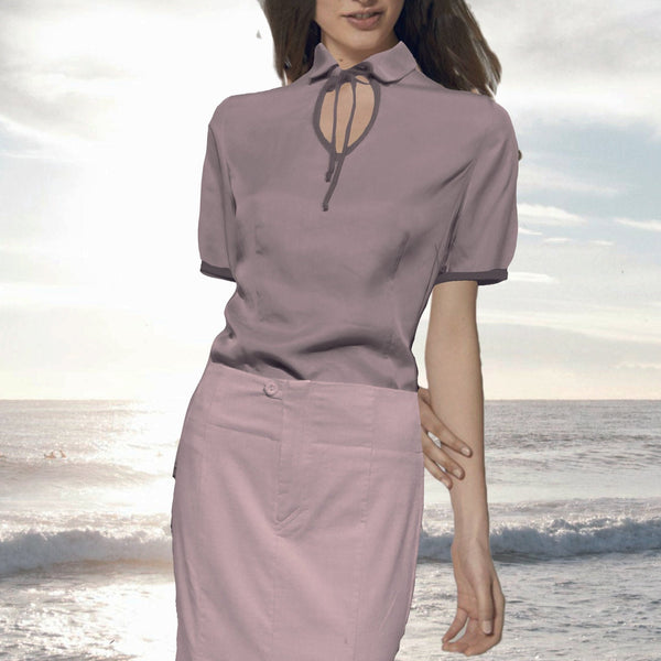 Cupro blouse
